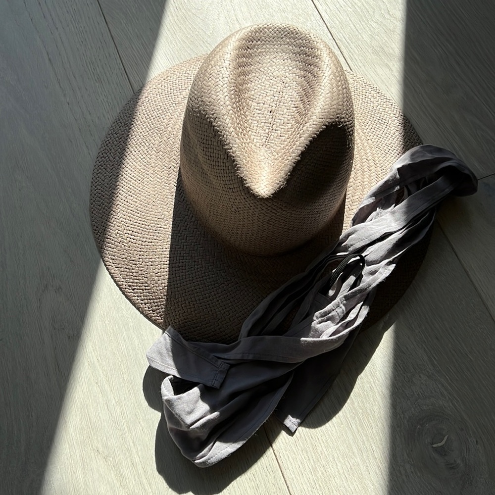 Janessa Leone Jean packable straw hat